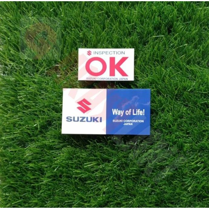

JUAL STICKER SUZUKI OK 1 SET TEMPEL DALAM KACA