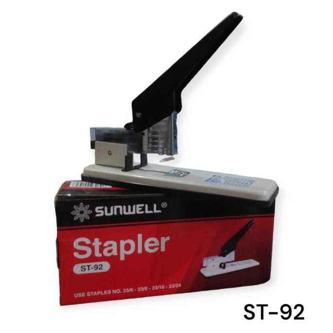 

HOT SALE STAPLER STAPLES JILID HEAVY DUTY 200 LBR SUNWELL ST-92 HEKTER BESAR