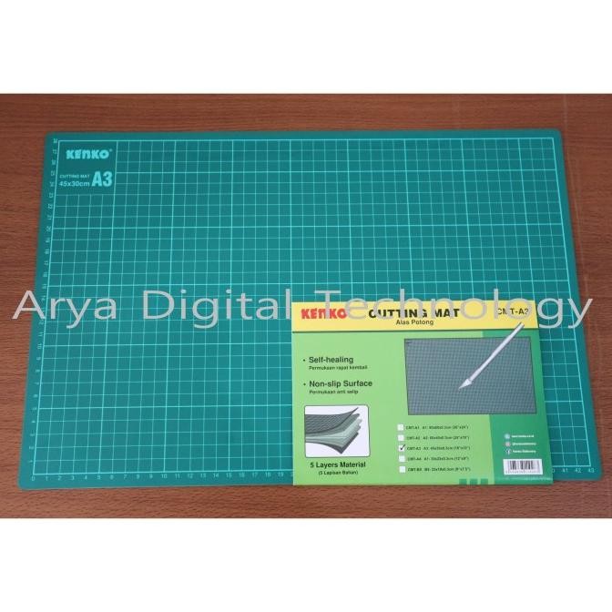 

Terlaris Cutting Mat Pad A3 Cutter Work Kenko Alas Potong Murah Bagus Original SALE