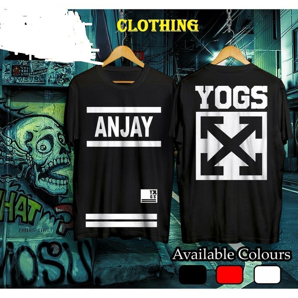 Kaos T Shirt Pria Anjay Yogs Young Lex