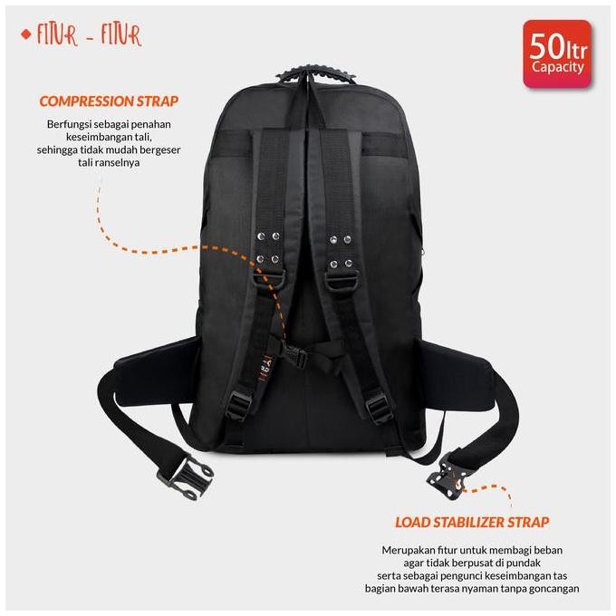 Tas Ransel Jumbo Tas Ransel Pria Dewasa Tas Ransel Sekolah - GOLDVERS