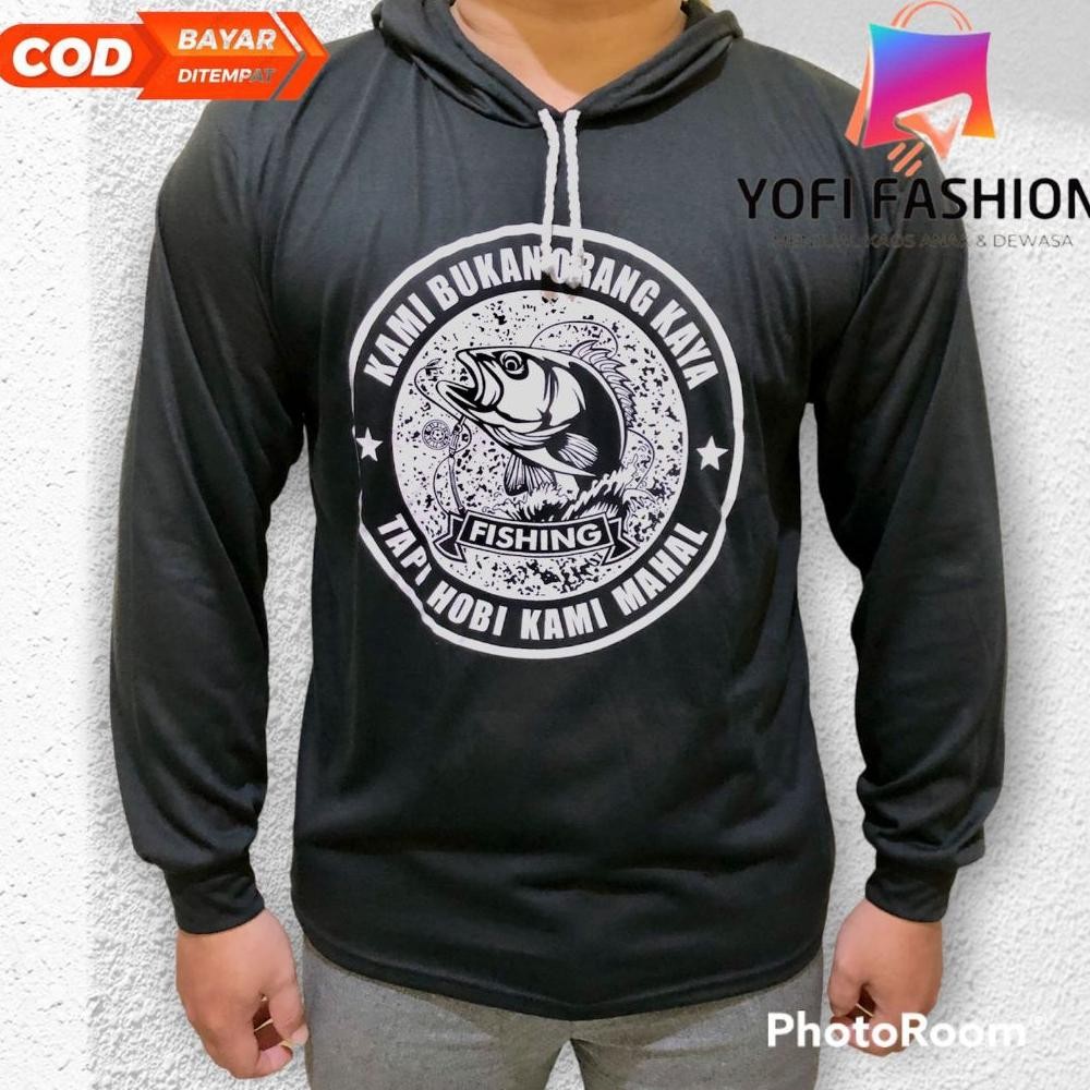 BISA COD Baju Mancing Tangan Panjang Jersey Mancing Kaos Mancing TU26