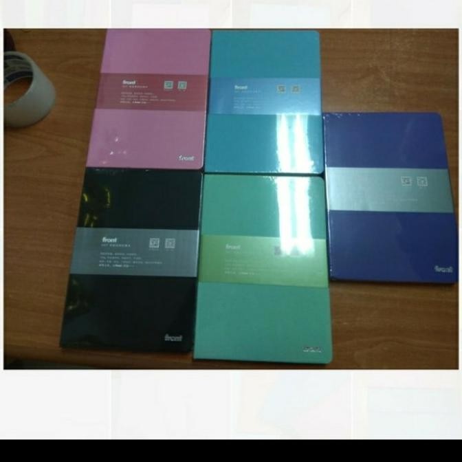 

FRONT NOTE BOOK UKURAN A5 SERI D97 - A501 HARD COVER DS