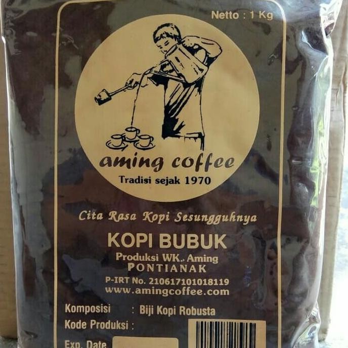 

Terlaris Kopi Bubuk Aming Coffee 1 Kg Ready Stok