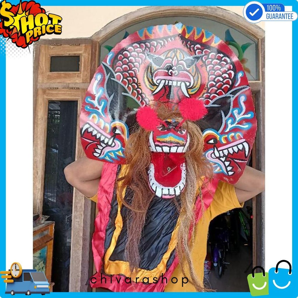 Barongan Telon . Barongan Murah. Barongan Anak Murah. Barongan Anak.Barongan Devil Anak / Barongan D