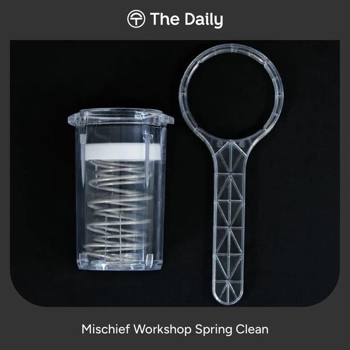 Mischief Spring Clean Espresso Machine Cleaner - Alat Pembersih Mesin Espresso E61 LaMarzocco Stainl
