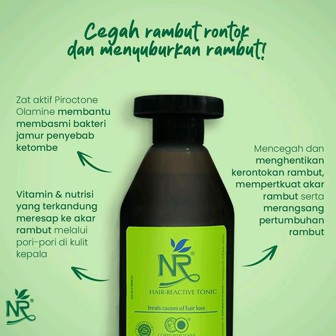 NR REACTIVE HAIR TONIC 200ML / HAIRTONIK RONTOK REACTIVE