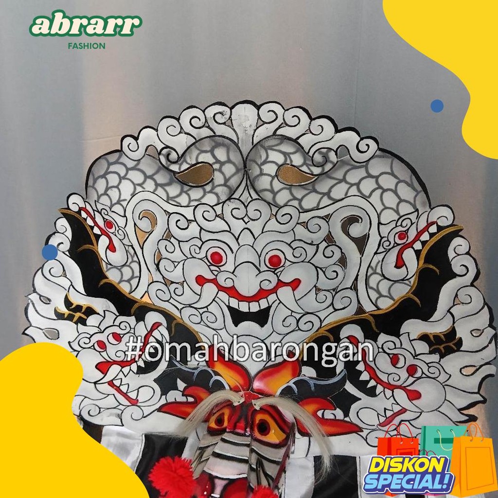 Barongan Casper Full Kayu Waru Untuk Anak