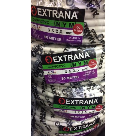 NYM 3x2,5 mm Extrana / NYM 3 x 2,5 mm Extrana