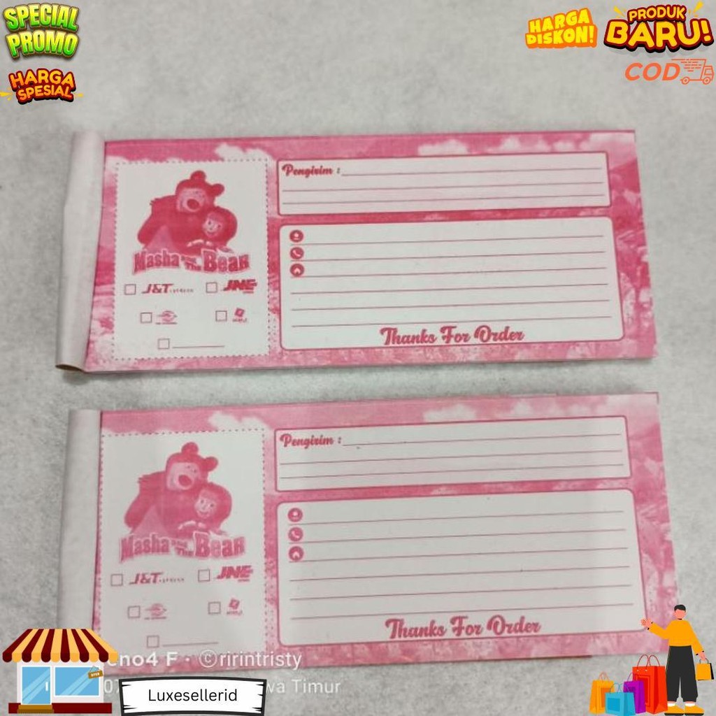 

Label Pengiriman Termurah Grosir/ Nota Pengiriman D Gratis Ongkir