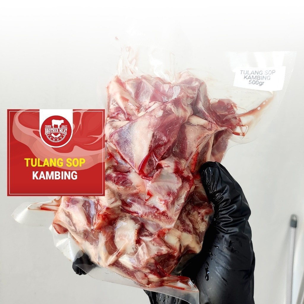 

RB Tulang Sop Kambing Halal 500gr Beku - Brothermeatshop