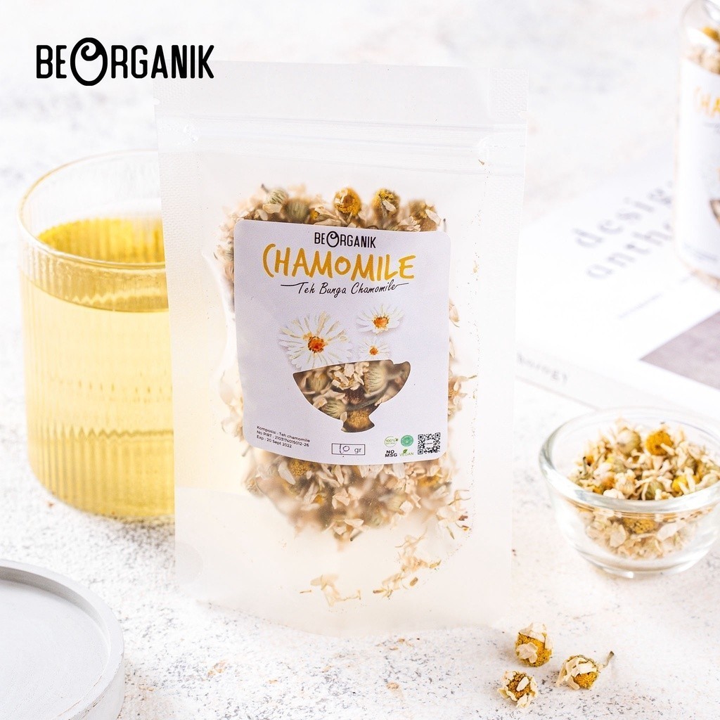 

BeOrganik Teh Chamomile / Chamomile Tea Organik Pouch 10gr, Brothermeatshop
