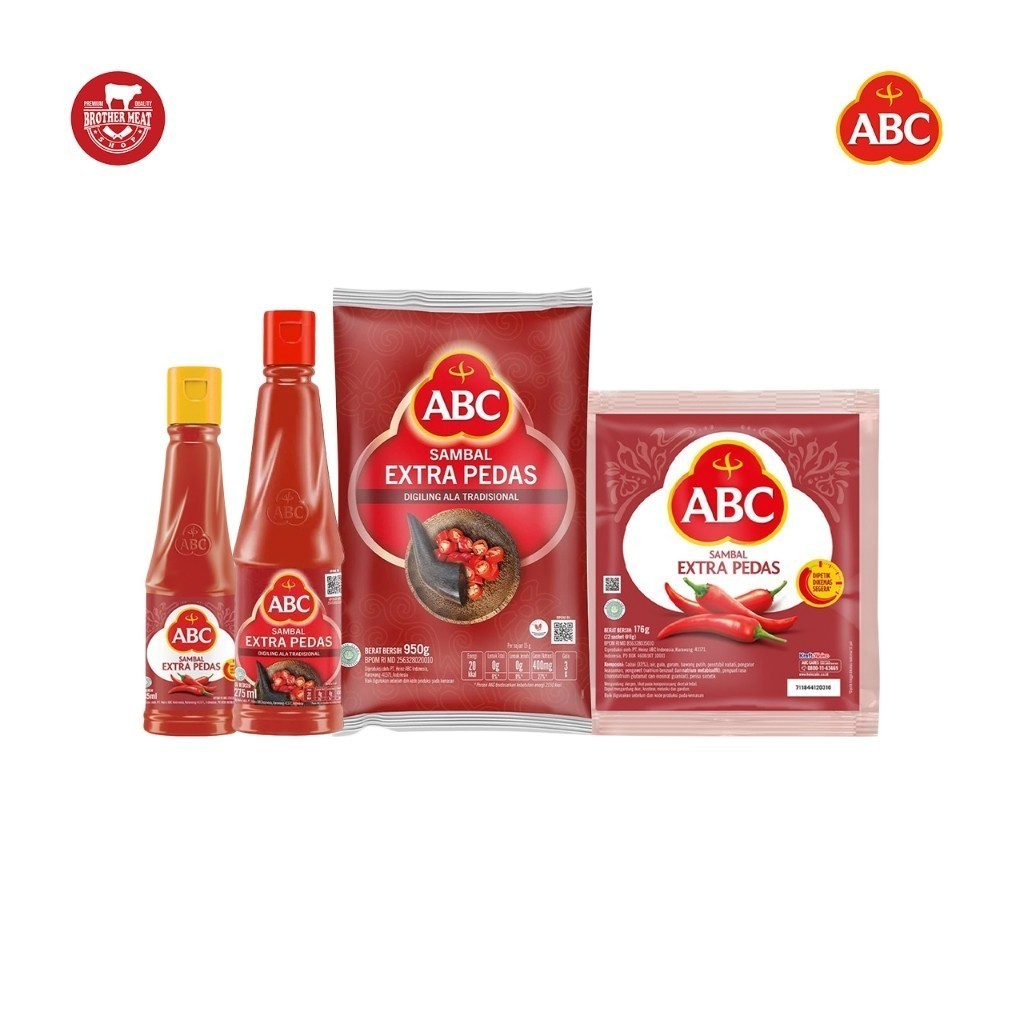 

ABC Saus Sambal Extra Pedas - Brothermeatshop