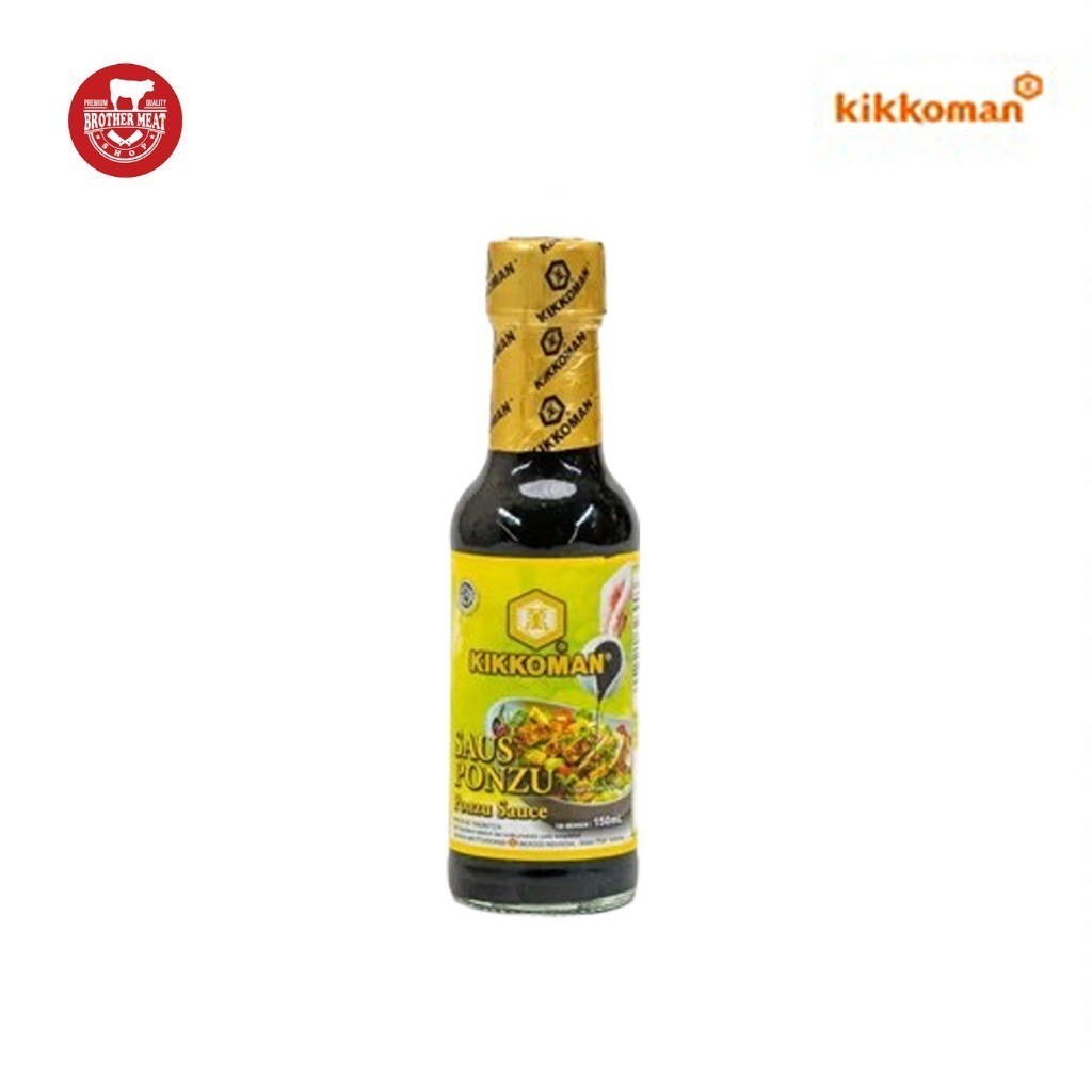 

Kikkoman Ponzu Sauce - Dipping Shabu Shabu dan Salad halal 150ml
