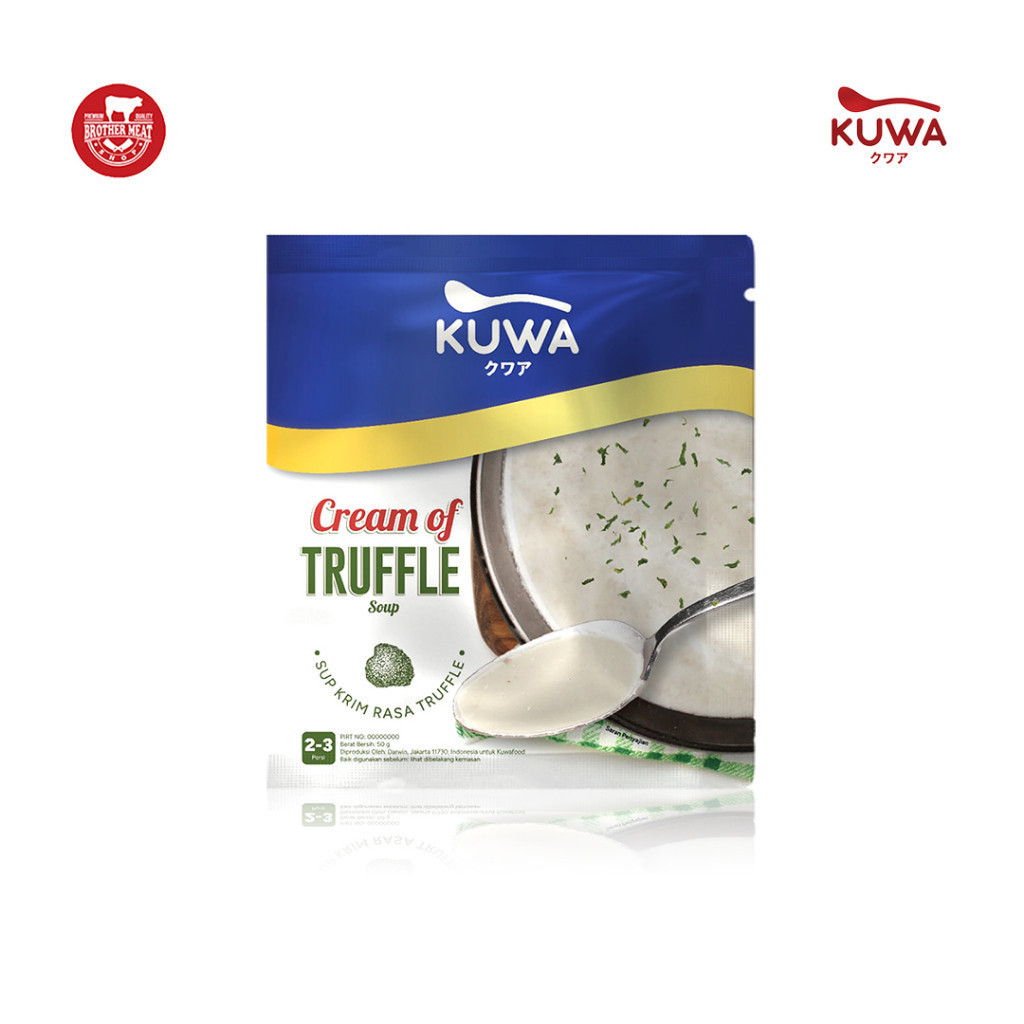

KUWA Cream Of Truffle Soup 40gr, Sup Krim Jamur Truffle