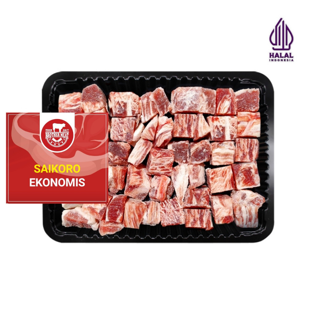 

Saikoro Meltique Beef Ekonomis 500gr, Brothermeatshop