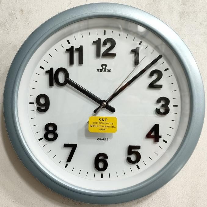 BEBAS ONGKIR - jam dinding mirado SKP SEIKO sweep Jepang original