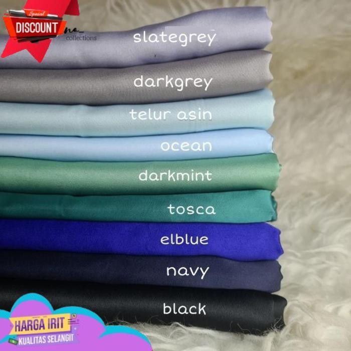 TERBAIK JILBAB SATIN VELVET LUXURY 120 X 120 CM SEGIEMPAT PREMIUM POLOS JAHIT TEPI JUMBO / KERUDUNG 