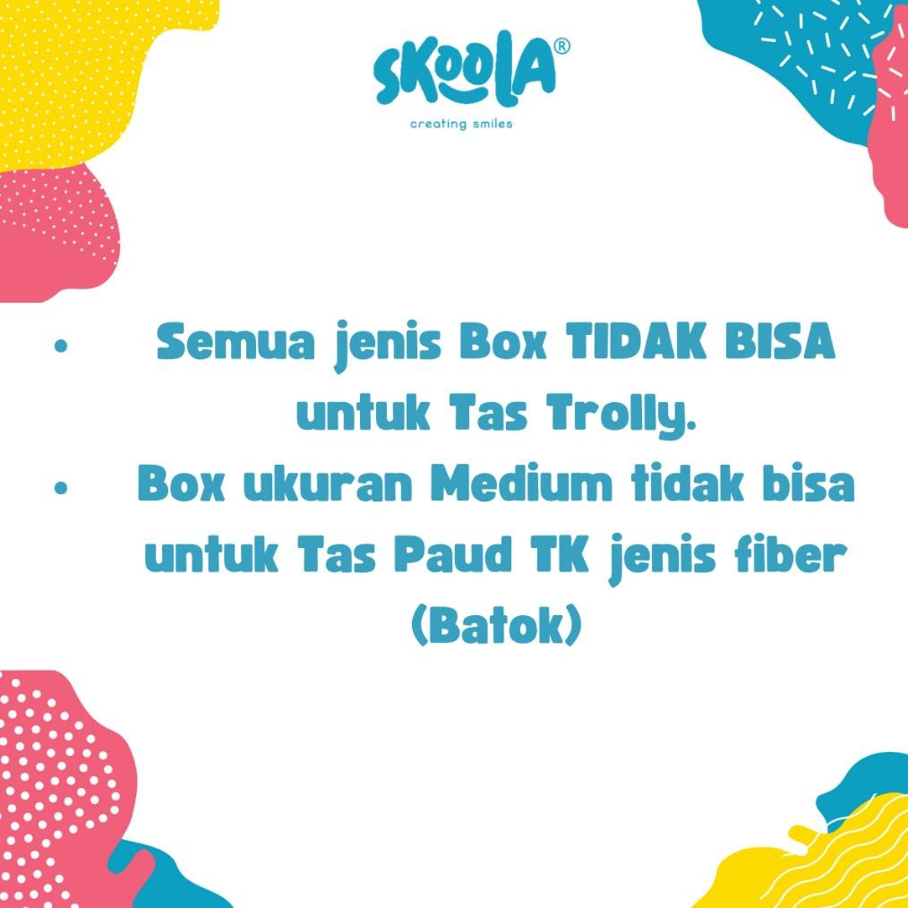 

TERLARIS Extra Packing Box Tebal Tas Anak Paud Tk Sd h-4