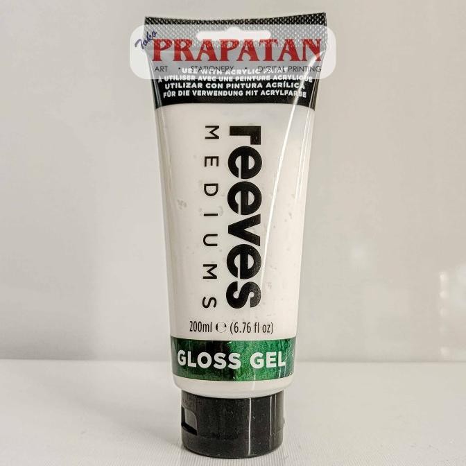 

Sale Reeves Acrylic Gloss Gel Medium 200Ml | Medium Cat Akrilik