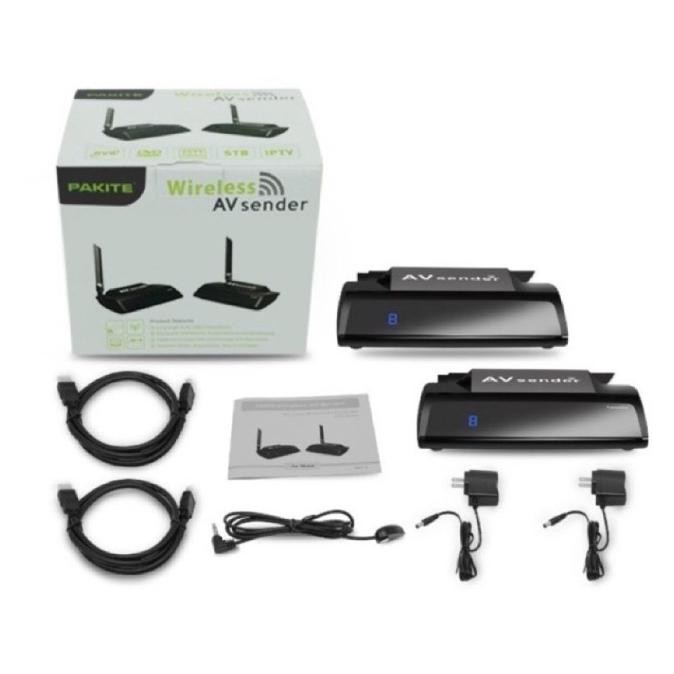 AV SENDER WIRELESS VIDEO HDMI 5.8 GHZ TRANSMITTER & RECEIVER
