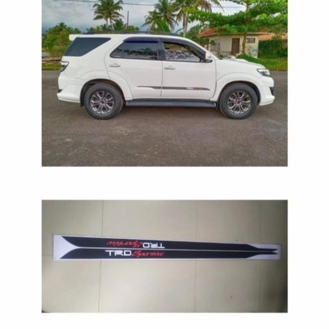 STIKER TRD SPORTIVO FORTUNER LAMA STIKER TRD FORTUNER 2012-2015