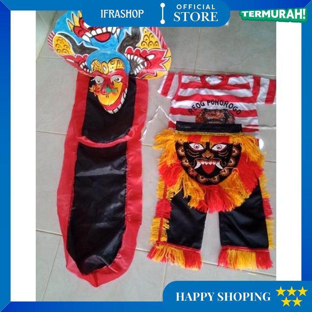 [ Cod ] Pake Barongan Anak Dan Baju . Baju Barongan Anak Murah. Barongan Anak. Barongan Murah. Baju 