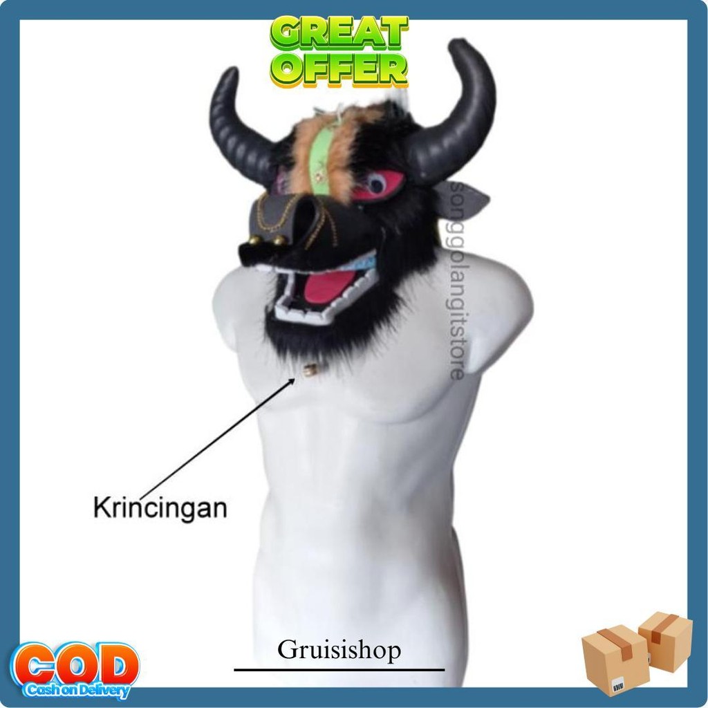 Bantengan Keboan Mberot Anak Spon Original Produk