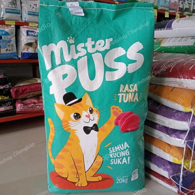 

MISTER PUSS 20KG RASA TUNA MAKANAN KUCING MISTER PUS (GOJEK/GRAB)