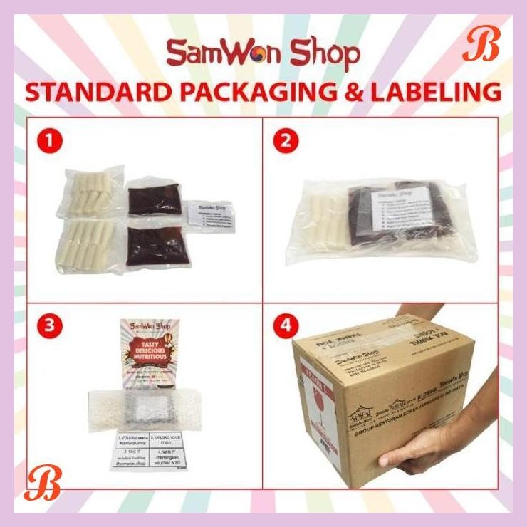 

| SMW | SAMWON TTEOKBOKKI / TOKPOKI 200 GR FRESH - MAKANAN KOREA