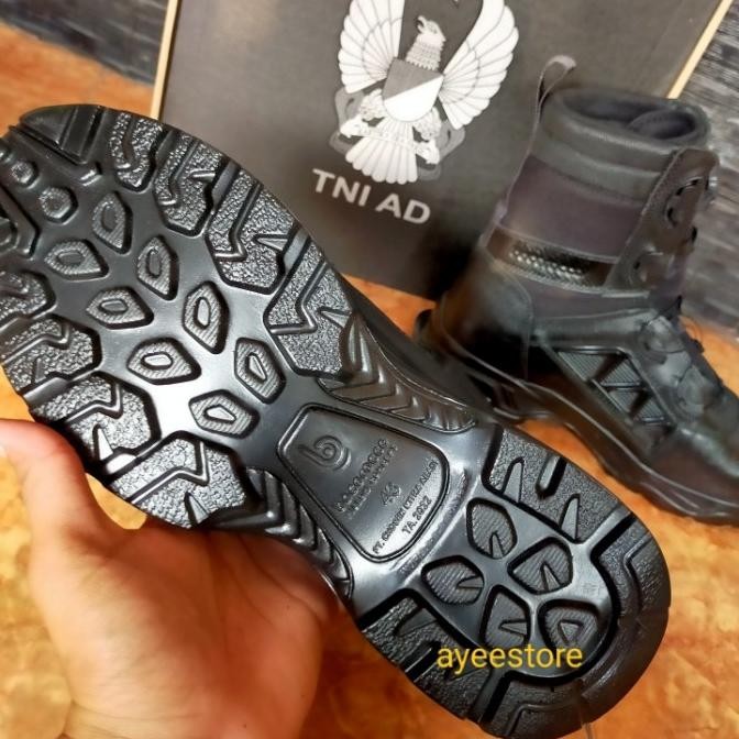 sepatu pdl bocorocco original jatah pamen tni ad / sepatu pdl tni ad AS99