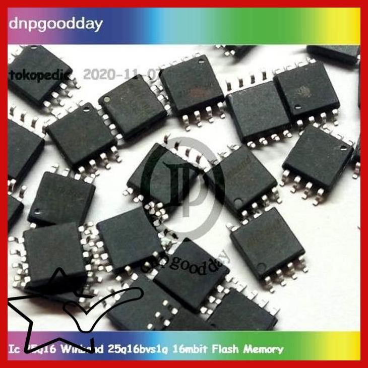 [DNP] IC 25Q16 WINBOND 25Q16BVS1G 16MBIT FLASH MEMORY