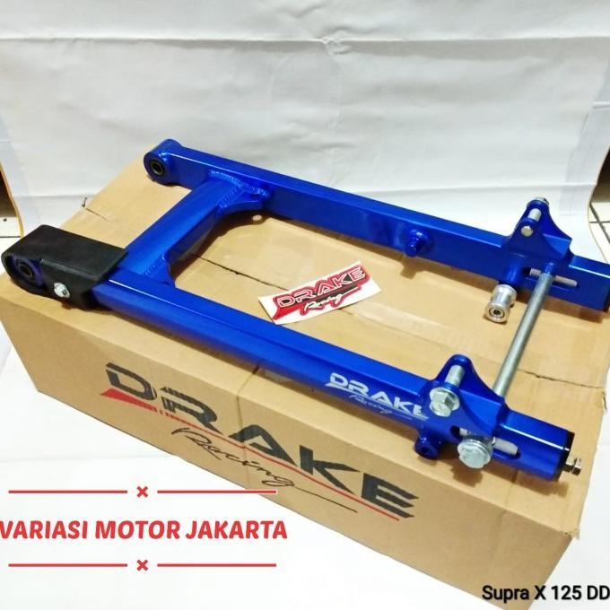 Murah Swing Arm Drake Racing Supra X 125 Double Disc