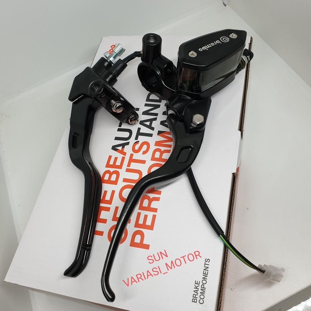 Original [ Promo ] Master Rem Brembo Oval Rcb Plus Switch Rem Cable Kopling/Rem Universal Klx/Crf/Ni