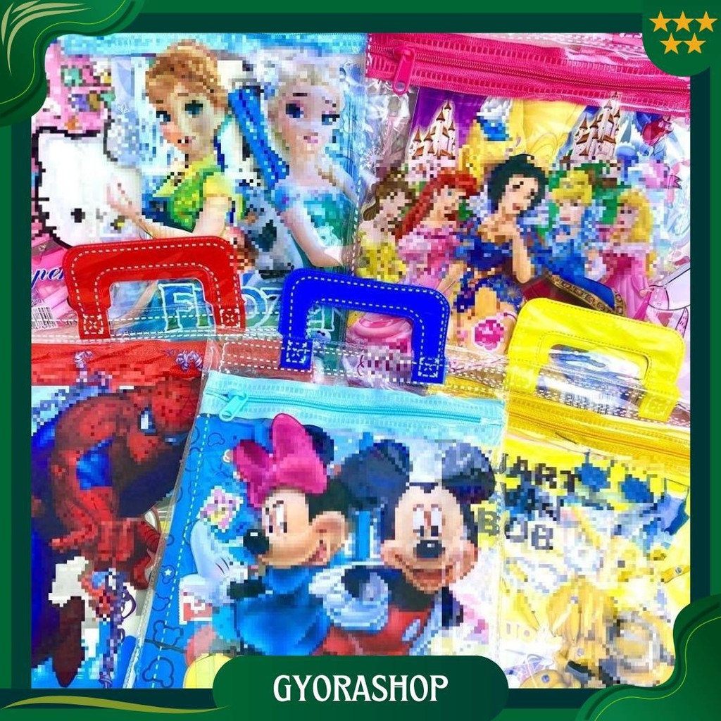 

Ss Alat Tulis Set 6In1 Stationery Set Lucu Karakter Kartun Perlengkapan Sekolah Anak-Anak Tk Souvenir Ulang Tahun Anak Alat Tulis Birthday Souvenir Hampers 6 In 1 Promo