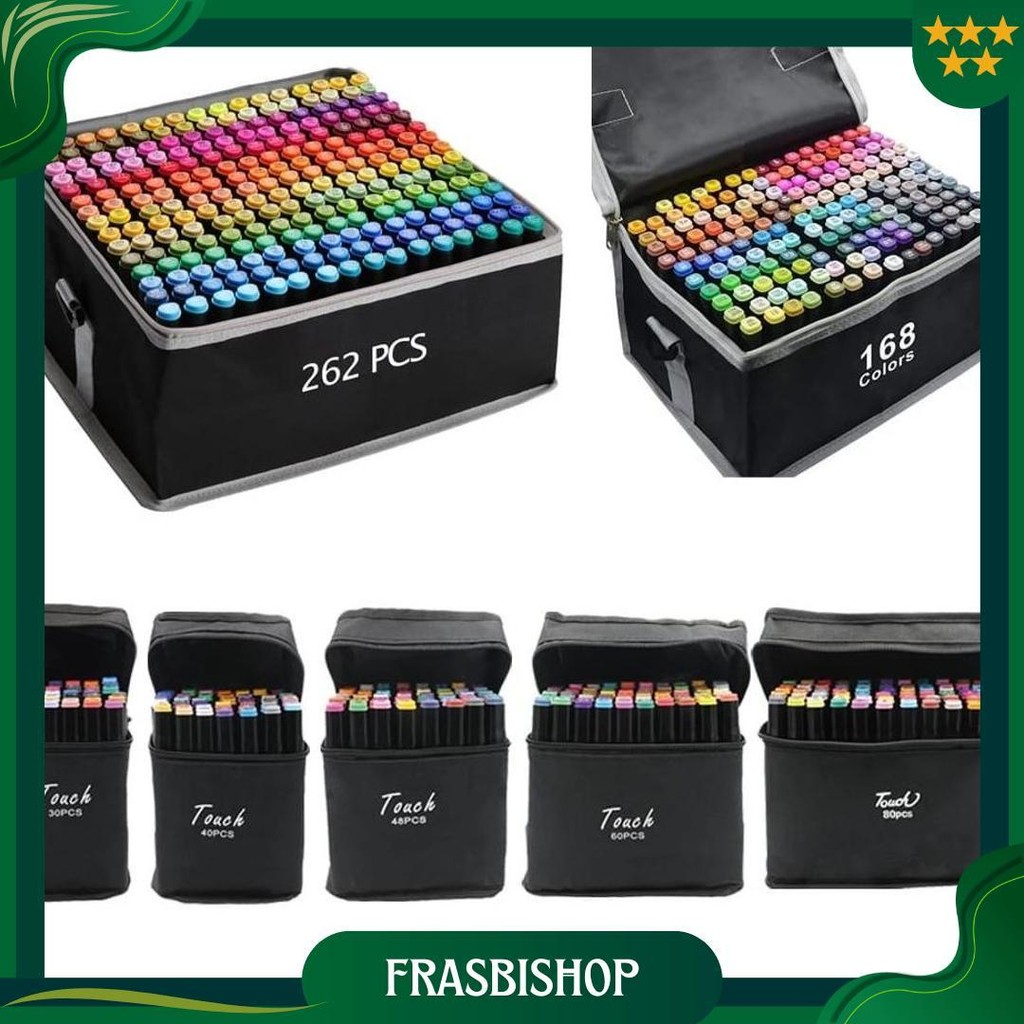 

Jhonweis Stabilo Spidol Warna Sketsa Umum Dua Sisi Kepala Tulis Luas Dan Halus Double Headed General Touch Marker Pen Animation Set Markers Dual Side Fine Art Brush Twin Market Set 24Pcs, 48Pcs, 80Pcs All In One Multi Color Pena Pensil Sale