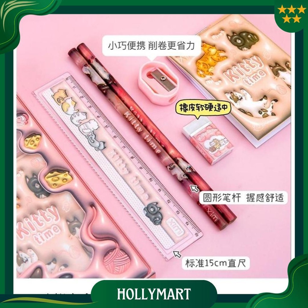 

Pensil Set Kotak 6 Pcs Alat Tulis Sekolah Anak Set Berkarakter Sale