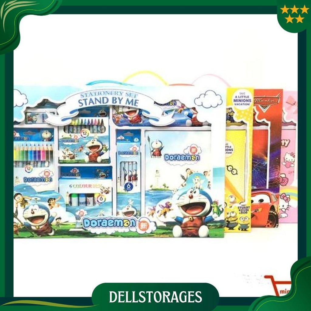 

Paket Alat Tulis Anak Stationery Set Sekolah Karakter Spiderman Frozen Unicorn Mcqueen Cars Souvenir Goodie Bag Gift Kado Anak Promo