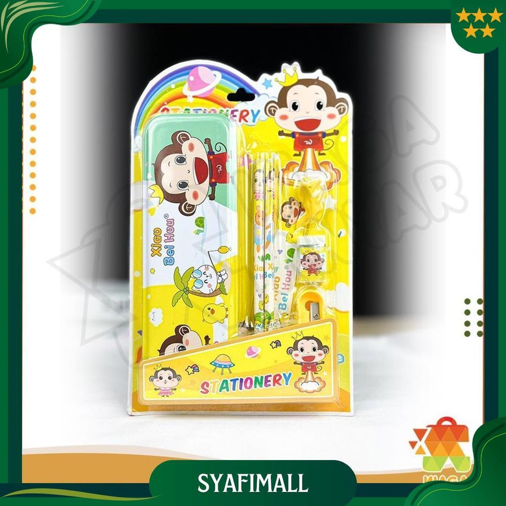 

Na Paket Alat Tulis Set Mika Plus / Stationery Set Hampers Souvenir Ulang Tahun Birthday Anak Karakter Kartun Peralatan Menulis Sekolah Promo 4.4