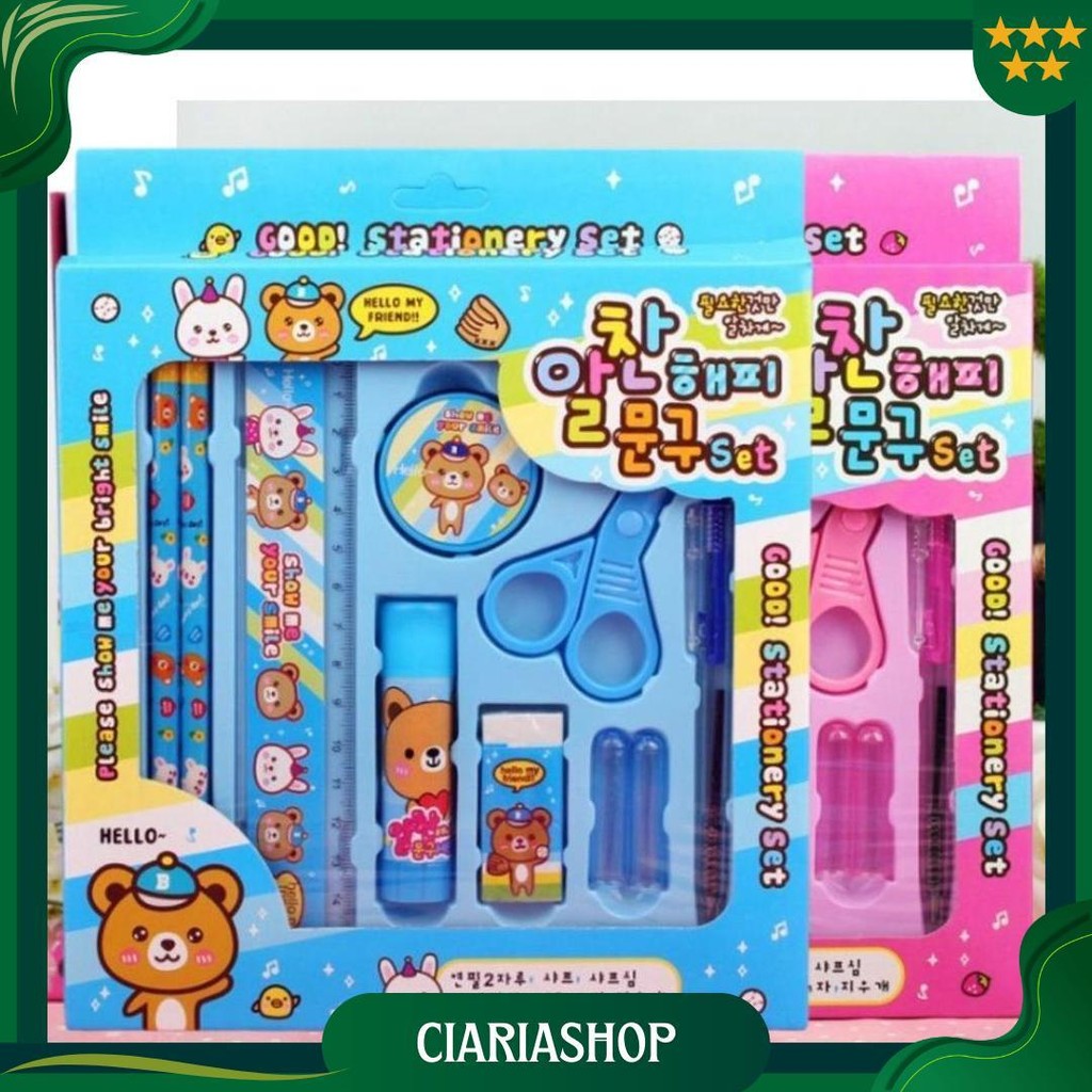 

Mmm Paket Alat Tulis Set 8In1 Stationary Set Study Set Anak Karakter Set Alat Tulis Anak Tk Promo