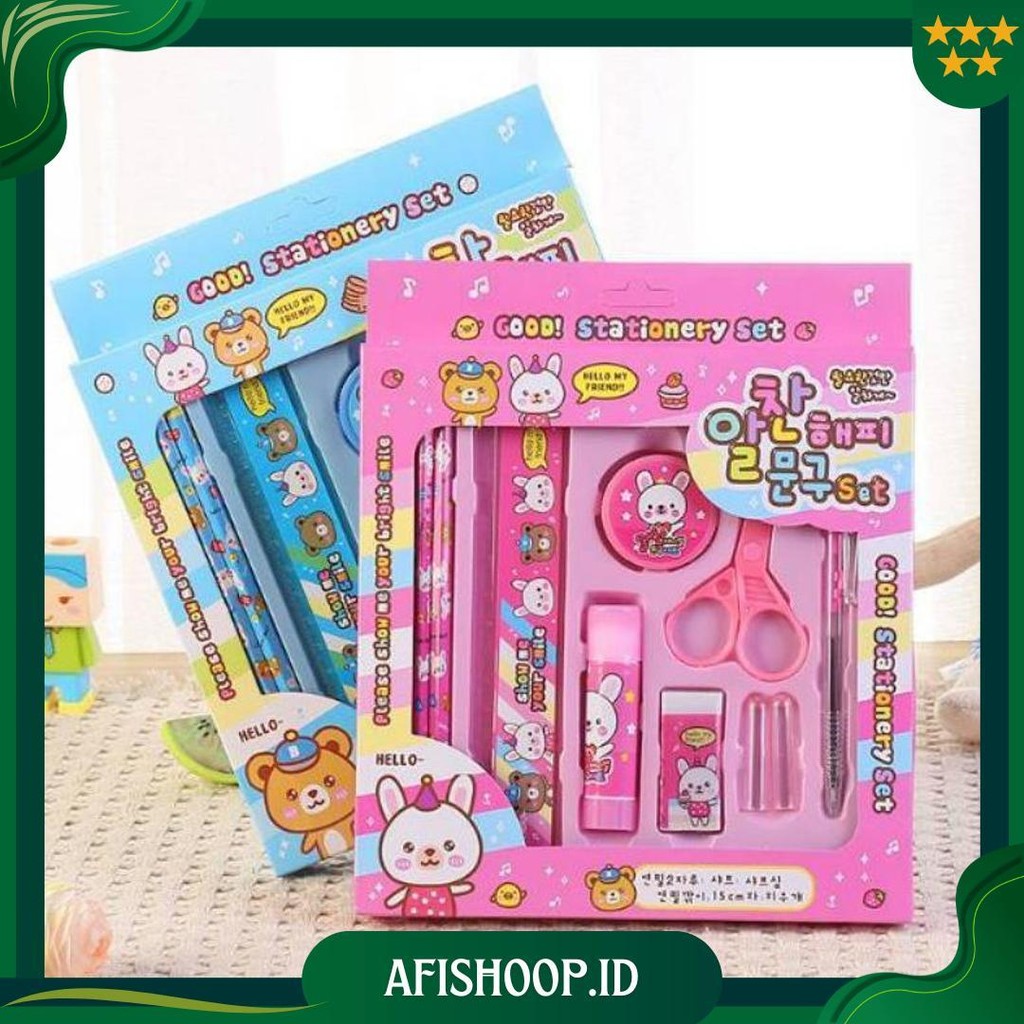 

Hm - Paket Alat Tulis Anak Sekolah 9 In 1 Set Alat Tulis Anak Sekolah Termurah Cod
