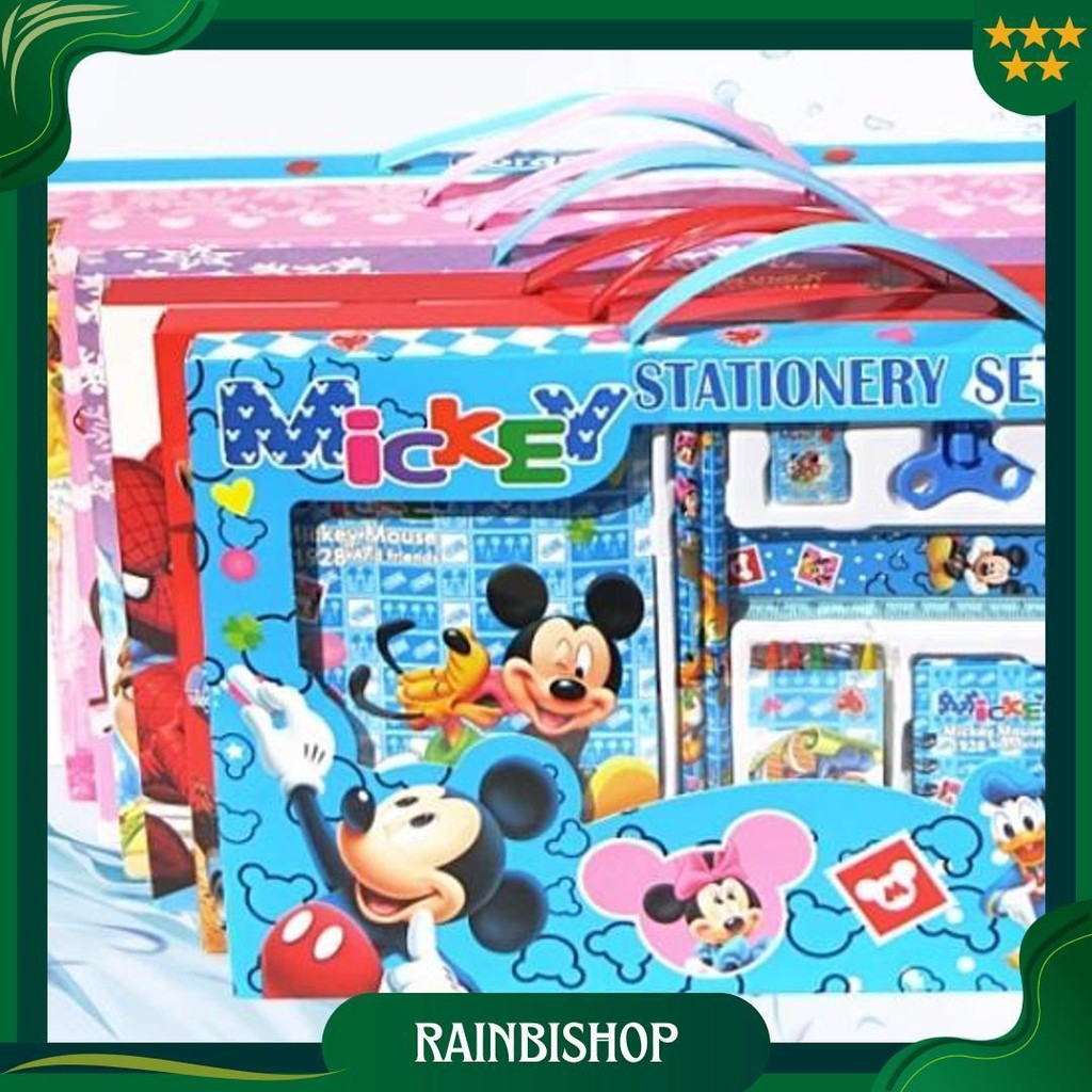 

Diskon Shop - S5982 Set Alat Tulis 8 In 1 / Set Alat Tulis Anak Motif Kartun / Set Alat Tulis 8 In 1 Lucu / Stationery Set 8 In 1 Lucu Ori