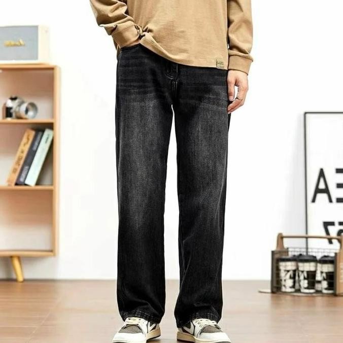 Celana jeans pria Korean style/Jeans kulot pria/Jefry nichole jeans