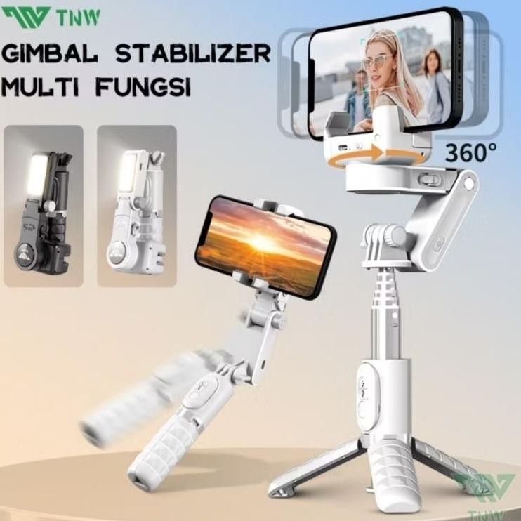 Q18 Gimbal Tabilizer Handphone Gimbal Tabilizer Tongi Bluetooth Tri