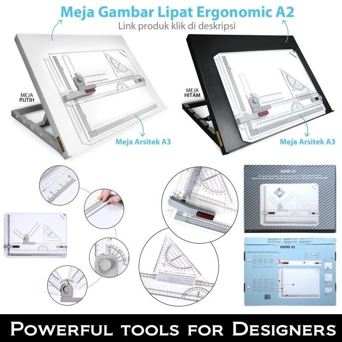 

Meja Gambar Arsitek A3 Rapid, Draft, Interior Original Dan Terpercaya