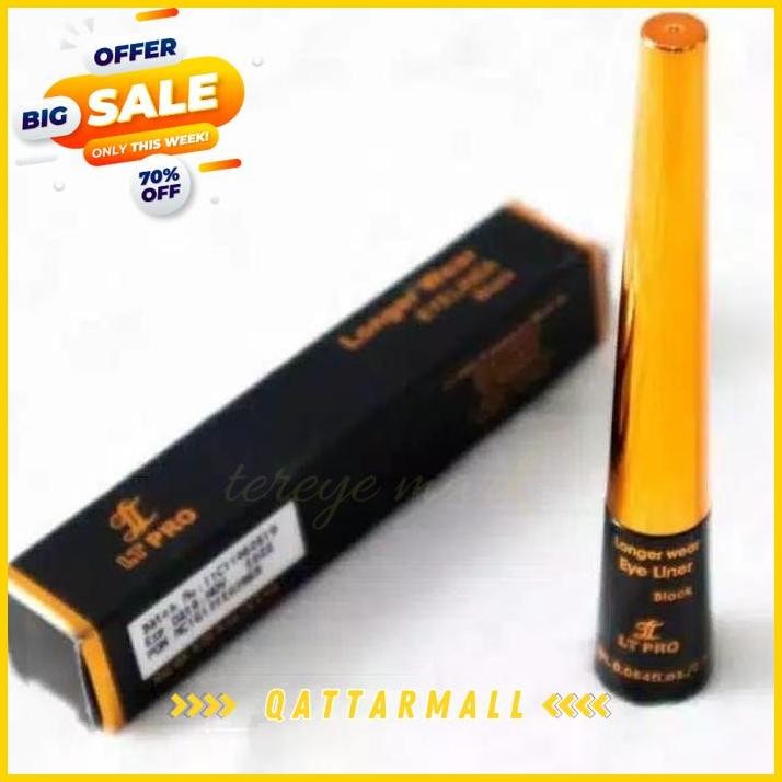 LT PRO LONGER WEAR EYE LINER LIQUID BLACK - 100 %ORIGINAL QATTAR MALL BEST PRODUK