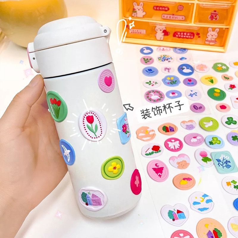 

Stiker Perekat Stempel Lilin Imitasi 3D Stiker Tahan Air Selesai