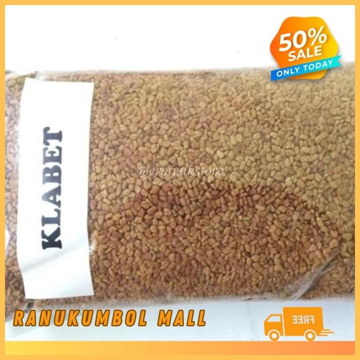 

BIJI FENUGREEK KUALITAS BAGUS BIJI KLABET 500GR RANU KUMBOL MALL BEST PRODUK!!!
