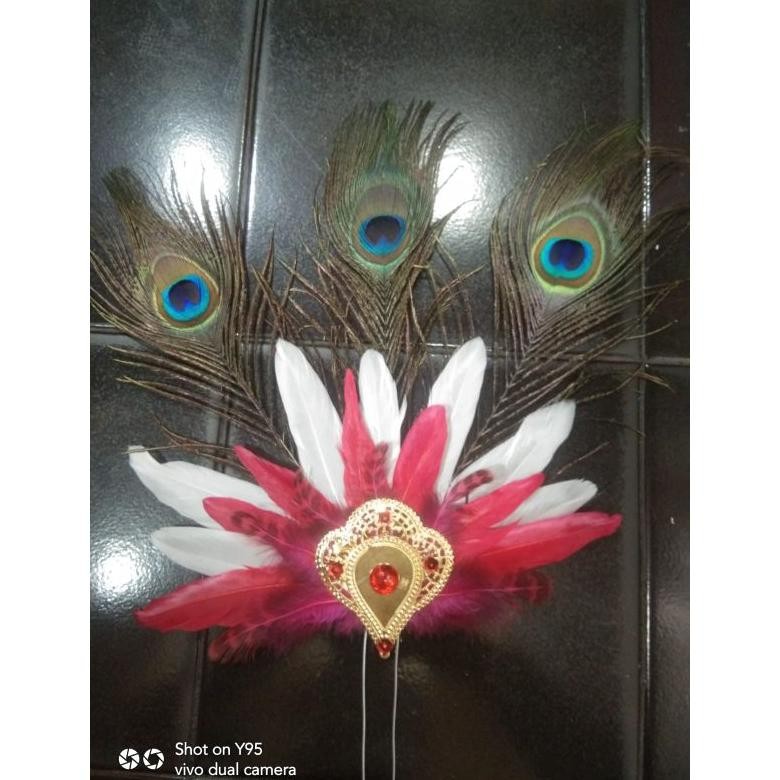 Sunduk bulu merak besar isi 3 Best Seller