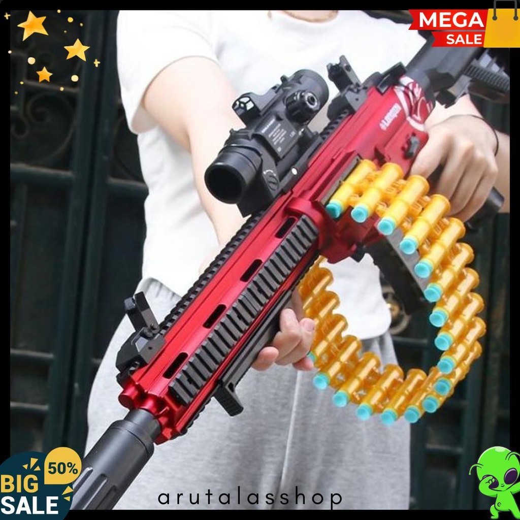 Mainan Anak Laki Laki Pistol Pistolan Tembak Tembakan Senapan Kokang Rifle Toy Gun M416 Diskon